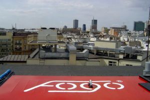 Agregat prądotwórczy zamontowany na dachu